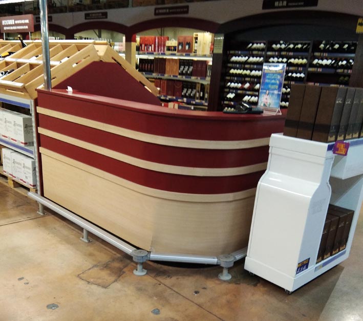 紅酒收銀臺(tái)