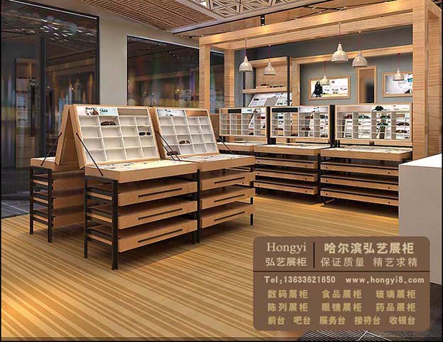眼鏡展示柜定做